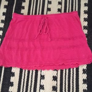 Bathing suit coverup skirt